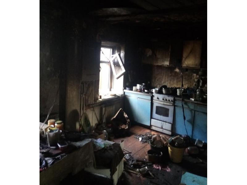 Пожар оставил семью сызранской учительницы без самого необходимого