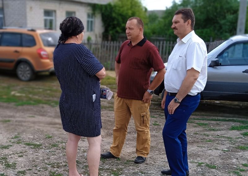 Глава района встретился с раненым в ходе СВО бойцом и семьей погибшего Айрата Милюкова