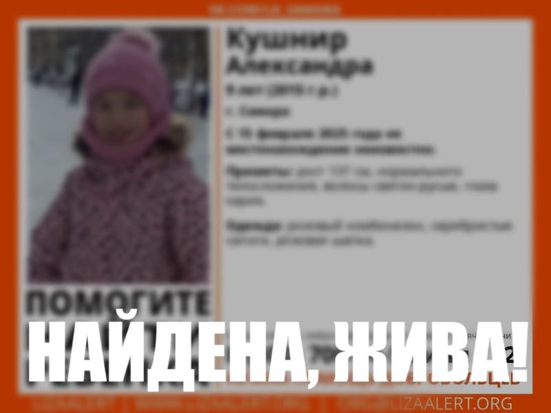 Пропавшую в Самаре девочку нашли - поиски остановлены