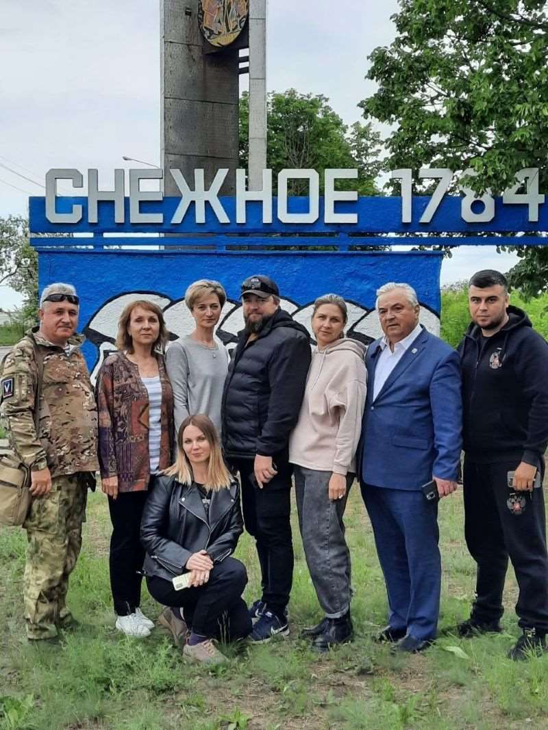 Делегация из Сызрани в очередной раз посетила город-побратим Снежное Донецкой Народной Республики