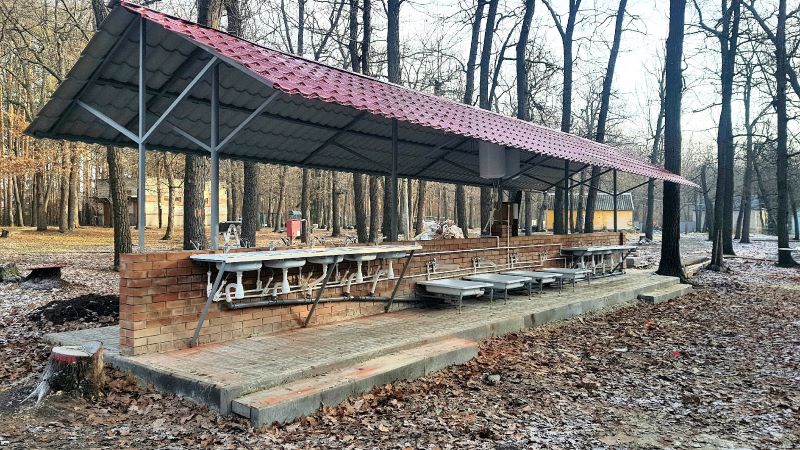 В детском лагере Сызрани заменили умывальники, служившие более 50 лет