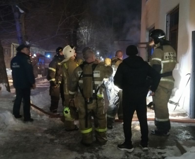 В квартире инвалида в Сызрани вспыхнул пожар