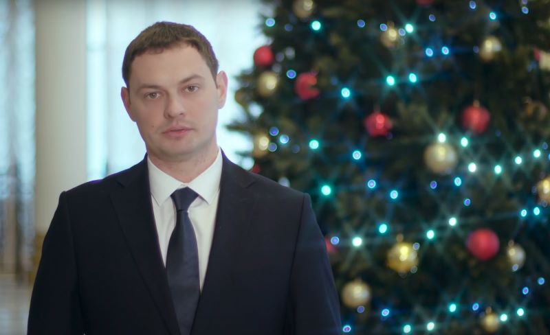 С наступающим Новым годом жителей Сызрани поздравил Сергей Володченков