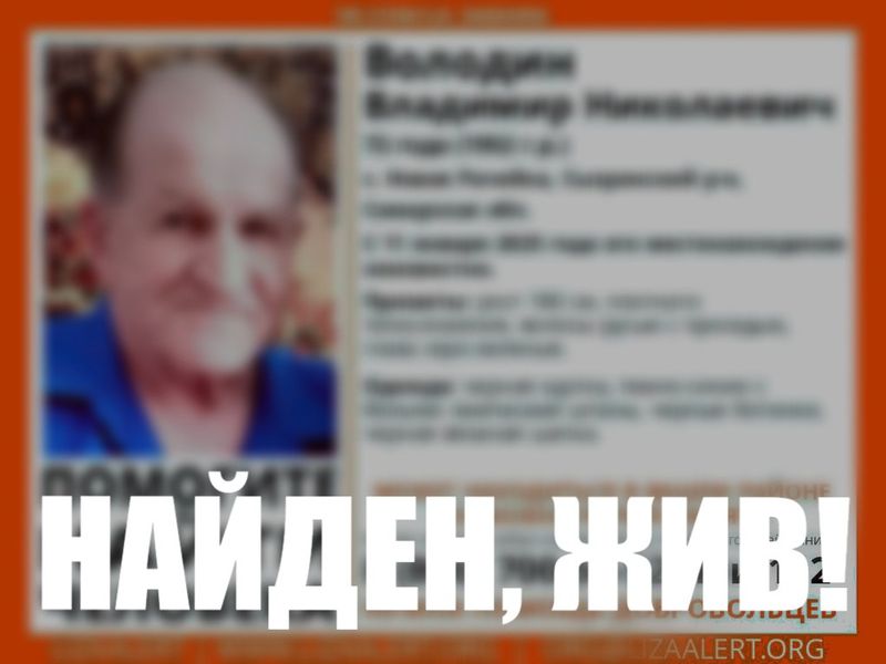 Поиск пропавшего под Сызранью пожилого мужчины, за которого тревожились родные, прекращен