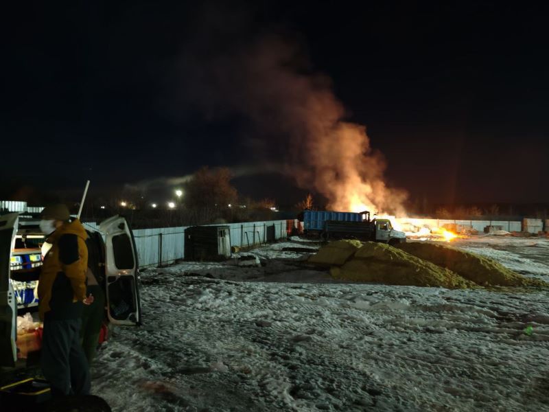 После взрыва и горения технического магния в Ульяновской области идут проверки воздуха