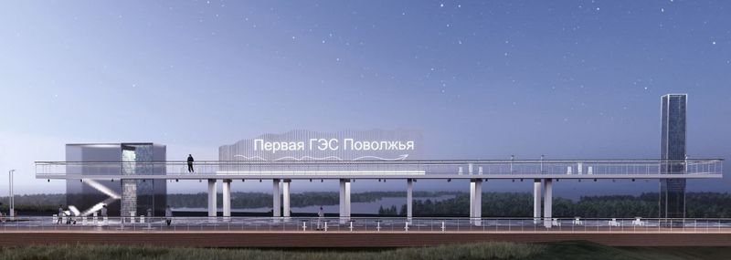 Проект благоустройства аллеи к первой ГЭС Поволжья был показан жителям Сызрани