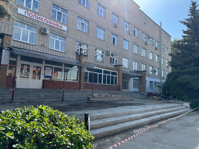 На входе в поликлинику Сызрани отмечены приятные изменения