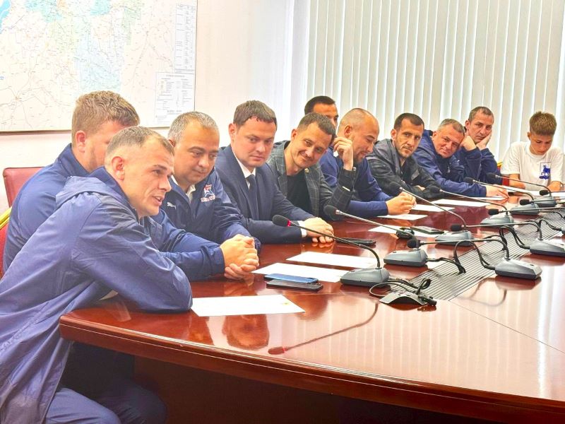 Команда ветеранов СВО «Сызрань» провела первую пресс-конференцию после участия в Чемпионате России