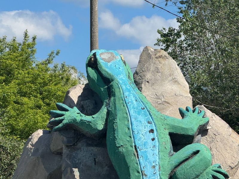 Главную ящерицу Сызрани вылечили от черепно-мозговой травмы