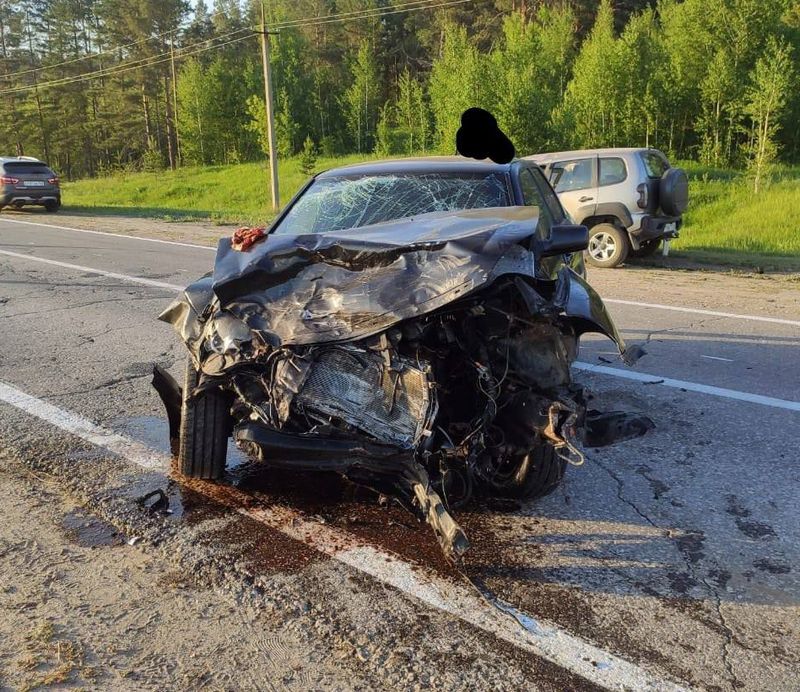Пострадавшего в столкновении авто под Сызранью человека срочно доставили в больницу Сызрани