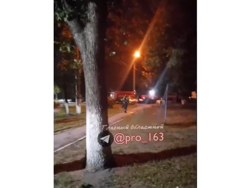 Сегодня ночью в Самарской области во время пожара погиб человек