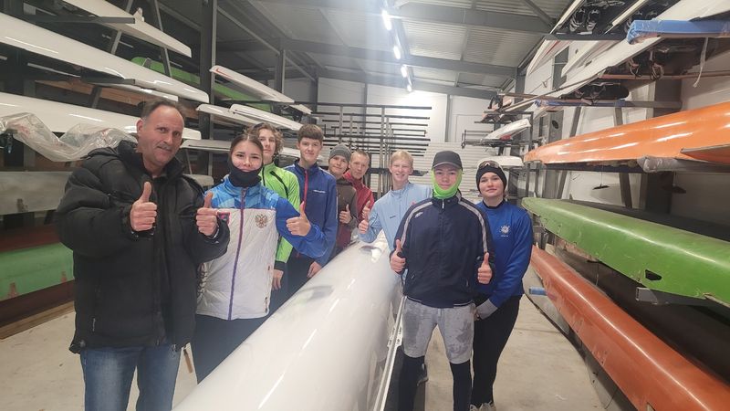 Подарок сызранским гребцам сбережет здоровье рулевого и расширит возможности команды