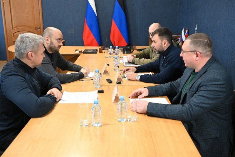 Вячеслав Федорищев посетил ДНР с рабочей командировкой