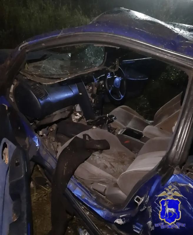 В Самарской области молодой водитель и гонщик-подросток мчались по дороге, не думая о пассажирах